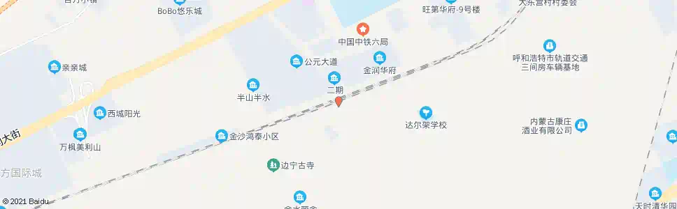 呼和浩特大西营_公交站地图_呼和浩特公交_妙搜公交查询2025
