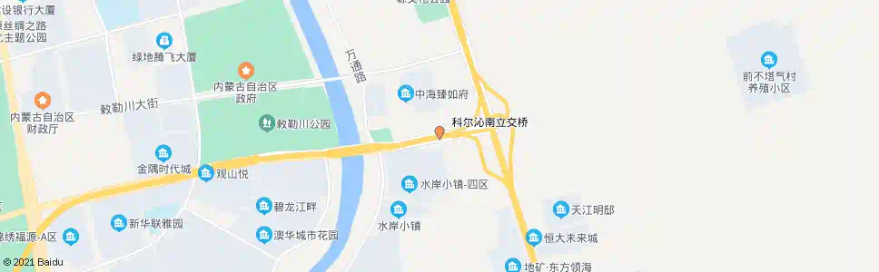 呼和浩特鄂尔多斯东街东口_公交站地图_呼和浩特公交_妙搜公交查询2025