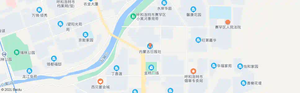 呼和浩特内蒙古日报社_公交站地图_呼和浩特公交_妙搜公交查询2025