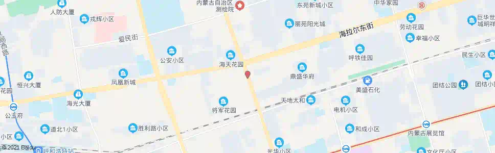 呼和浩特润宇家居_公交站地图_呼和浩特公交_妙搜公交查询2025