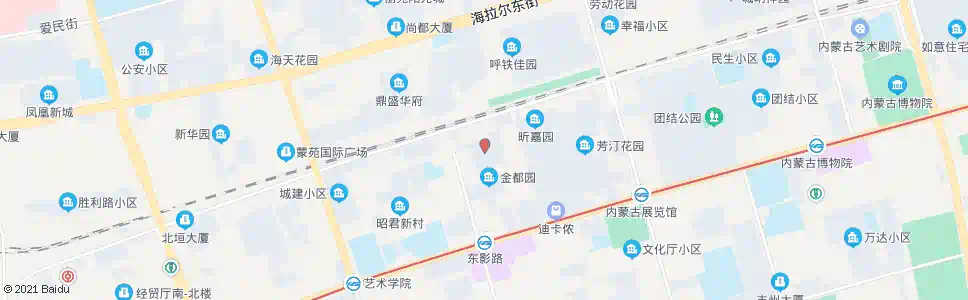 呼和浩特电机小区_公交站地图_呼和浩特公交_妙搜公交查询2025