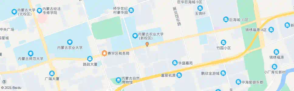 呼和浩特小台路口_公交站地图_呼和浩特公交_妙搜公交查询2025
