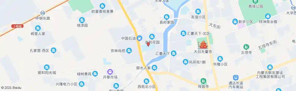 呼和浩特七中_公交站地图_呼和浩特公交_妙搜公交查询2025