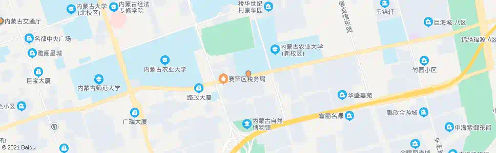 呼和浩特发展小区_公交站地图_呼和浩特公交_妙搜公交查询2025