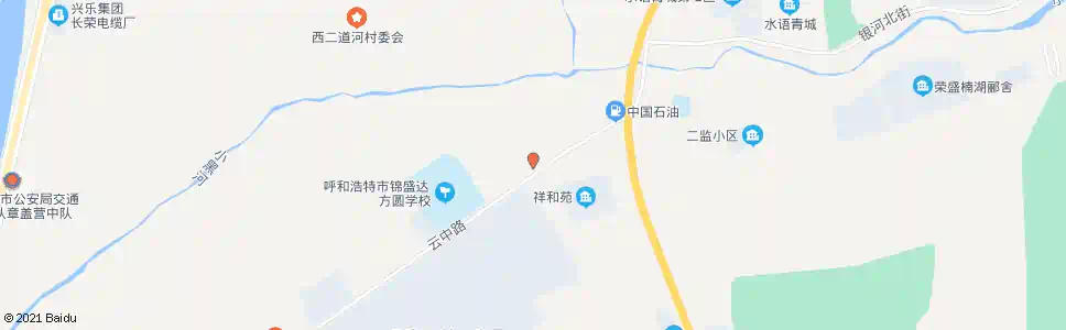 呼和浩特鑫荣城外城渡假村_公交站地图_呼和浩特公交_妙搜公交查询2025