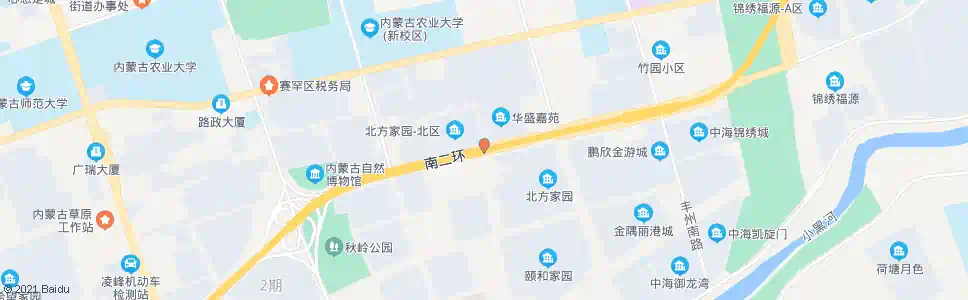 呼和浩特大台小康园区_公交站地图_呼和浩特公交_妙搜公交查询2025