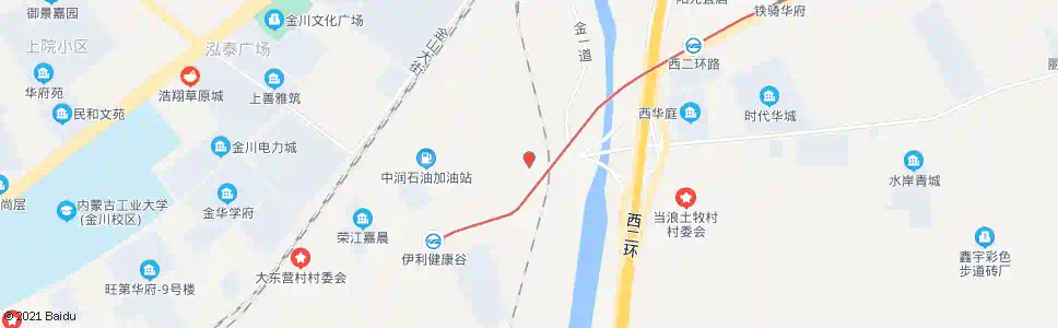 呼和浩特绿宝公司_公交站地图_呼和浩特公交_妙搜公交查询2025