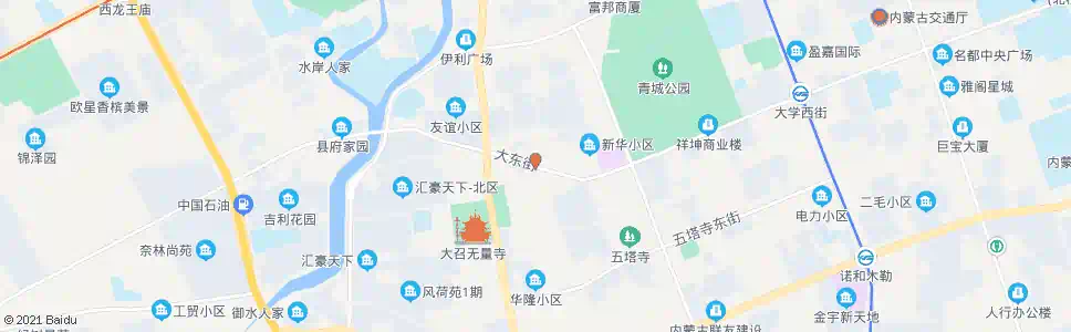 呼和浩特大漠古玩城_公交站地图_呼和浩特公交_妙搜公交查询2025
