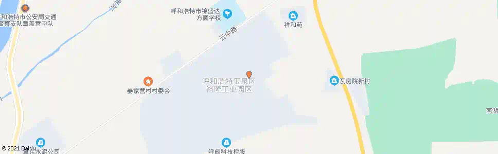 呼和浩特红太阳食品公司_公交站地图_呼和浩特公交_妙搜公交查询2025
