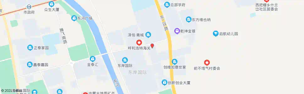 呼和浩特大唐药业_公交站地图_呼和浩特公交_妙搜公交查询2025
