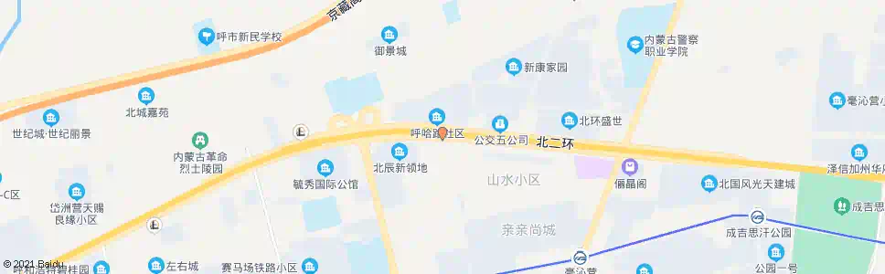呼和浩特公交总公司(旧址)_公交站地图_呼和浩特公交_妙搜公交查询2025