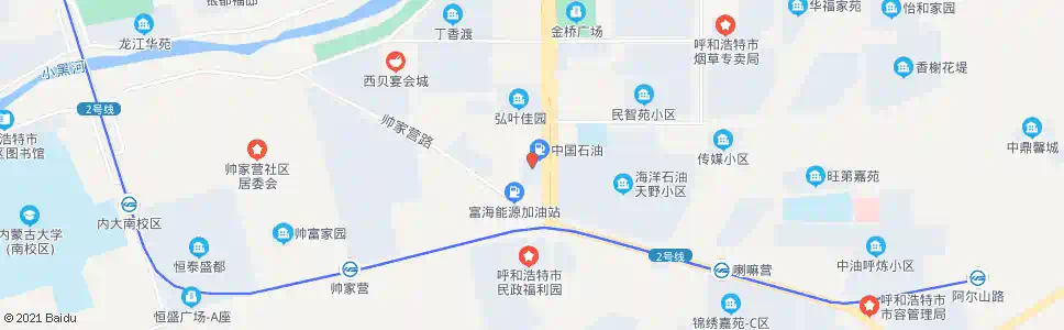呼和浩特大兴宇现代汽车4s店_公交站地图_呼和浩特公交_妙搜公交查询2025