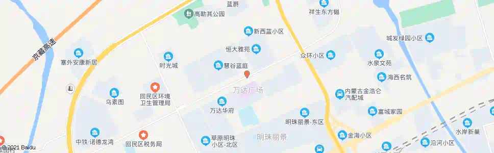 呼和浩特万博华景住宅小区_公交站地图_呼和浩特公交_妙搜公交查询2025