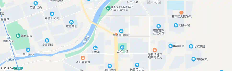 呼和浩特呼市日报社_公交站地图_呼和浩特公交_妙搜公交查询2025