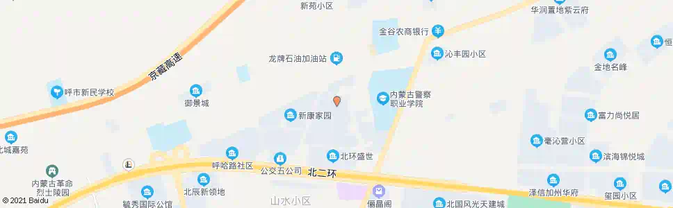 呼和浩特盛世名筑_公交站地图_呼和浩特公交_妙搜公交查询2025