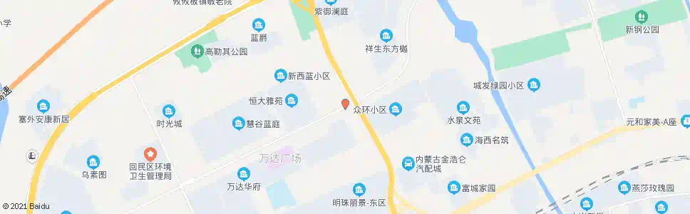呼和浩特呼市四十中_公交站地图_呼和浩特公交_妙搜公交查询2025