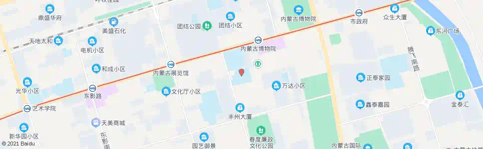 呼和浩特经贸学校_公交站地图_呼和浩特公交_妙搜公交查询2025