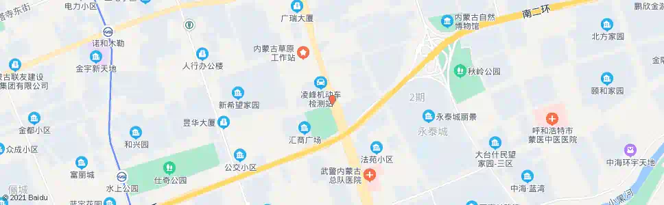 呼和浩特赛罕区政府_公交站地图_呼和浩特公交_妙搜公交查询2025