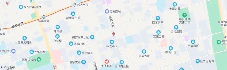 呼和浩特昭君花园_公交站地图_呼和浩特公交_妙搜公交查询2025