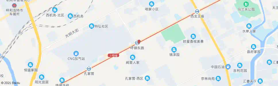 呼和浩特桃源水榭叠萃_公交站地图_呼和浩特公交_妙搜公交查询2025