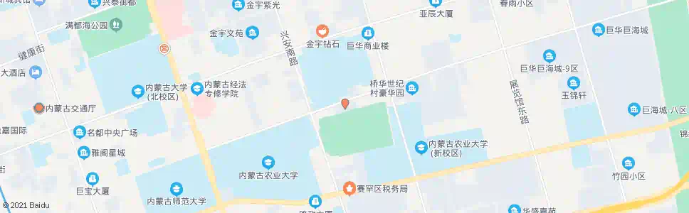 呼和浩特世华大厦_公交站地图_呼和浩特公交_妙搜公交查询2025