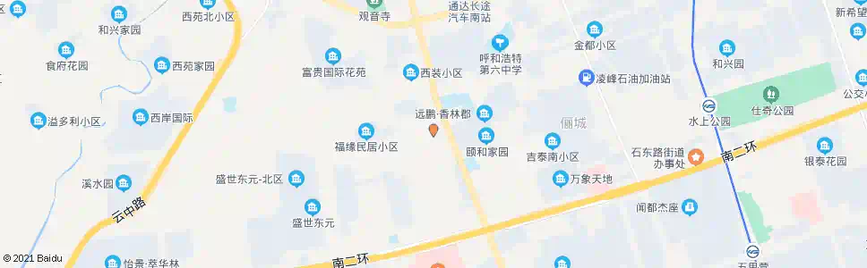 呼和浩特福利达批发市场_公交站地图_呼和浩特公交_妙搜公交查询2025
