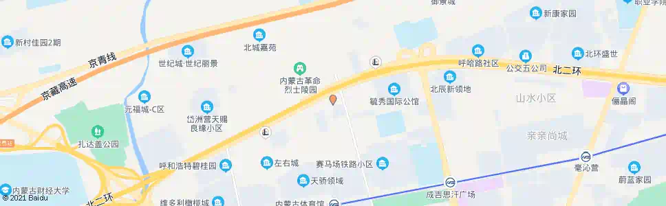 呼和浩特康泰华菱公司_公交站地图_呼和浩特公交_妙搜公交查询2025