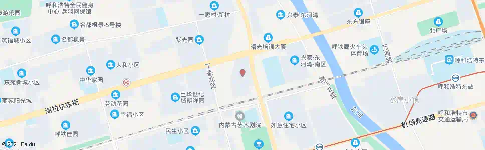 呼和浩特首府观邸_公交站地图_呼和浩特公交_妙搜公交查询2025