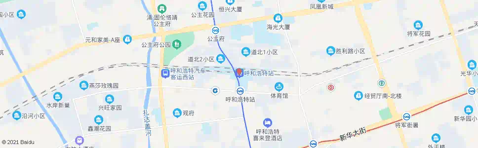呼和浩特金桥新市区_公交站地图_呼和浩特公交_妙搜公交查询2025