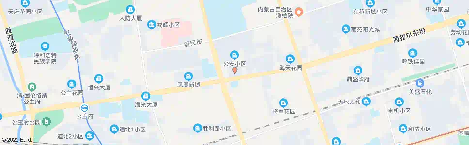 呼和浩特公安厅_公交站地图_呼和浩特公交_妙搜公交查询2025