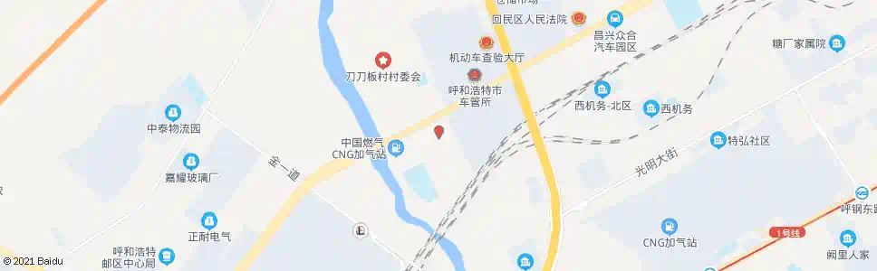 呼和浩特同创精品装饰城_公交站地图_呼和浩特公交_妙搜公交查询2025