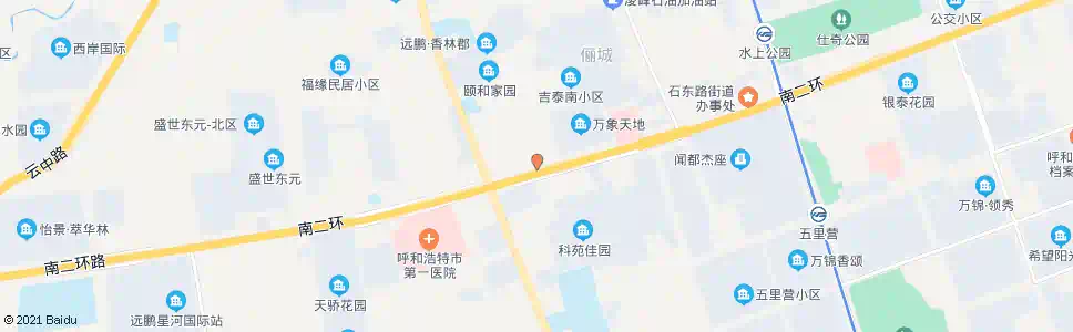 呼和浩特送变电调试分公司_公交站地图_呼和浩特公交_妙搜公交查询2025
