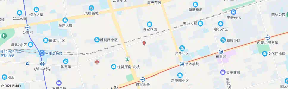 呼和浩特内蒙古党委(旧址)_公交站地图_呼和浩特公交_妙搜公交查询2025