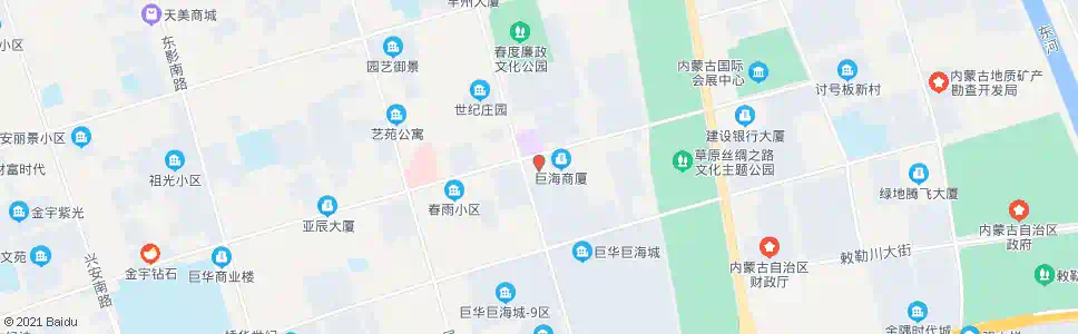 呼和浩特财政厅_公交站地图_呼和浩特公交_妙搜公交查询2025