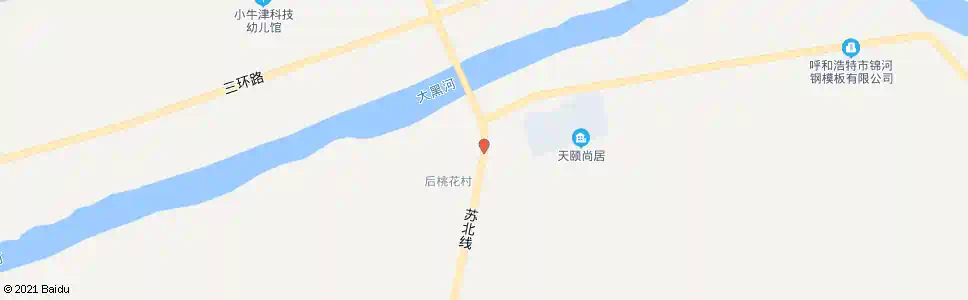 呼和浩特呼市敬老院_公交站地图_呼和浩特公交_妙搜公交查询2025