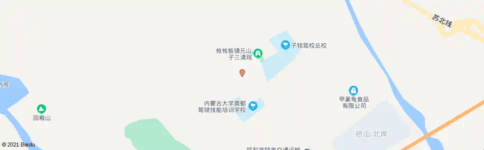 呼和浩特元子山村口_公交站地图_呼和浩特公交_妙搜公交查询2025