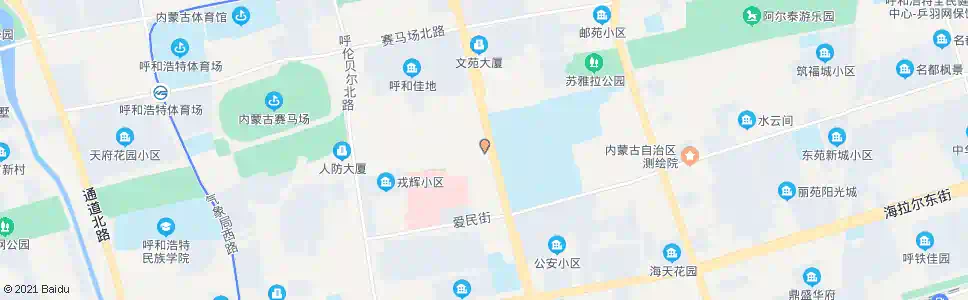呼和浩特坤和爱尚街_公交站地图_呼和浩特公交_妙搜公交查询2025