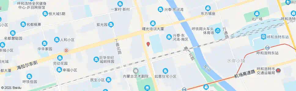 呼和浩特敬业学校东校区_公交站地图_呼和浩特公交_妙搜公交查询2025