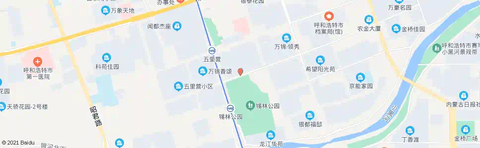 呼和浩特秋实璟峯汇_公交站地图_呼和浩特公交_妙搜公交查询2025