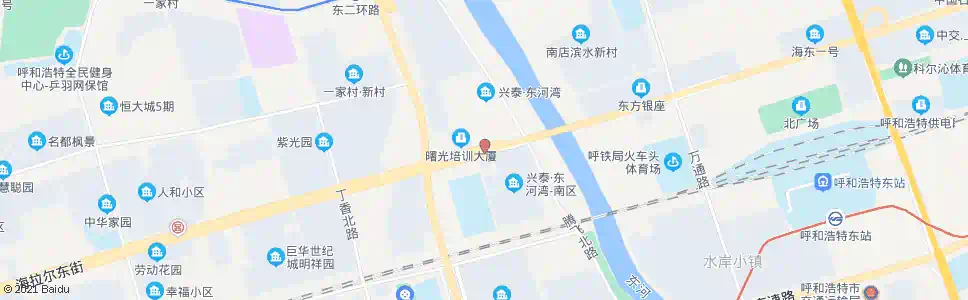 呼和浩特曙光大厦_公交站地图_呼和浩特公交_妙搜公交查询2025