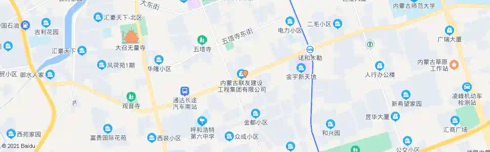 呼和浩特内蒙古疾病预防控制中心_公交站地图_呼和浩特公交_妙搜公交查询2025