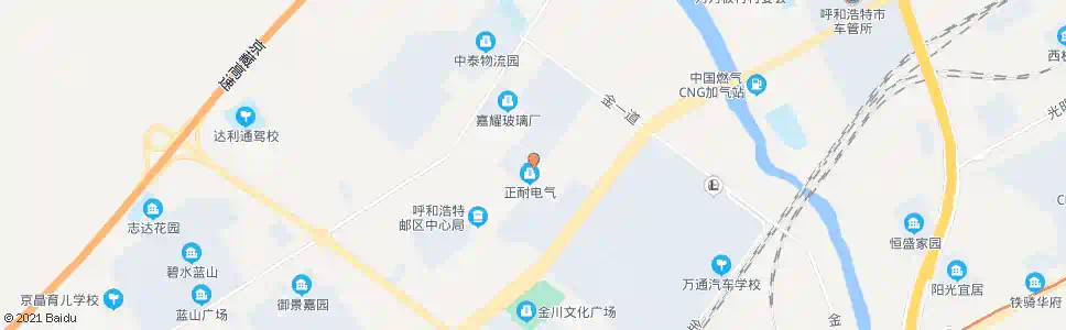 呼和浩特tcl王牌电器公司西门_公交站地图_呼和浩特公交_妙搜公交查询2025