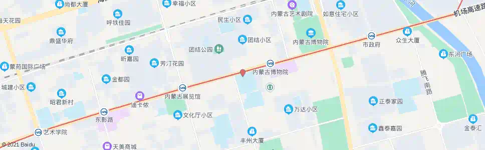 呼和浩特锦秀嘉苑(电力通讯学校)_公交站地图_呼和浩特公交_妙搜公交查询2025