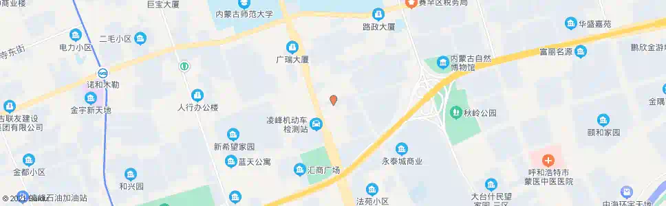 呼和浩特范家营村文明路北口_公交站地图_呼和浩特公交_妙搜公交查询2025