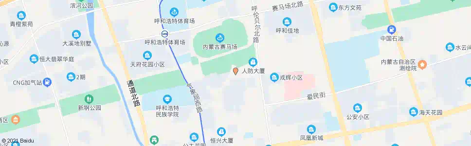 呼和浩特胸科医院_公交站地图_呼和浩特公交_妙搜公交查询2025