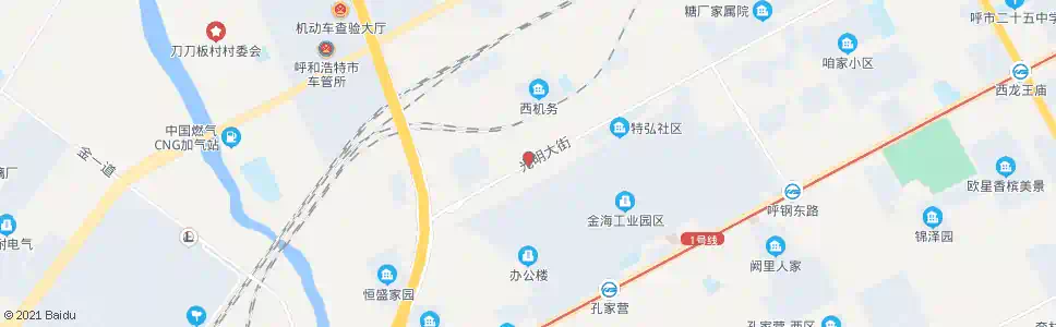 呼和浩特富泰光明热源厂_公交站地图_呼和浩特公交_妙搜公交查询2025