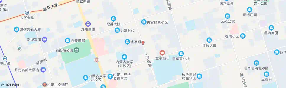 呼和浩特武警第三支队_公交站地图_呼和浩特公交_妙搜公交查询2025