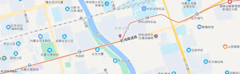 呼和浩特亿科大厦_公交站地图_呼和浩特公交_妙搜公交查询2025