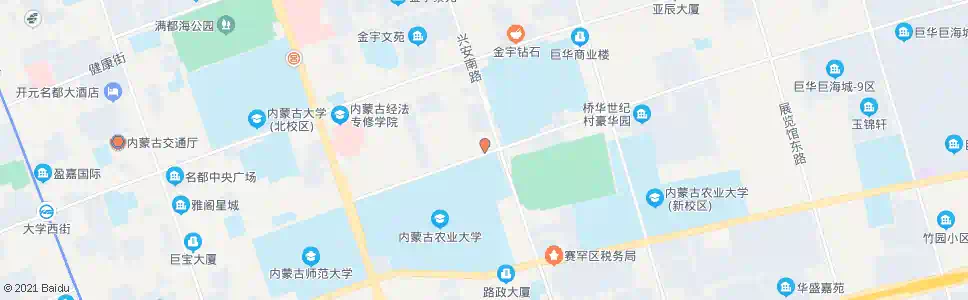 呼和浩特林业厅_公交站地图_呼和浩特公交_妙搜公交查询2025