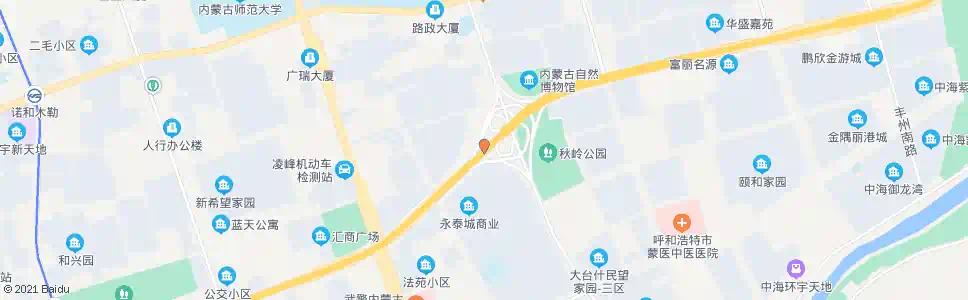 呼和浩特后巧报_公交站地图_呼和浩特公交_妙搜公交查询2025